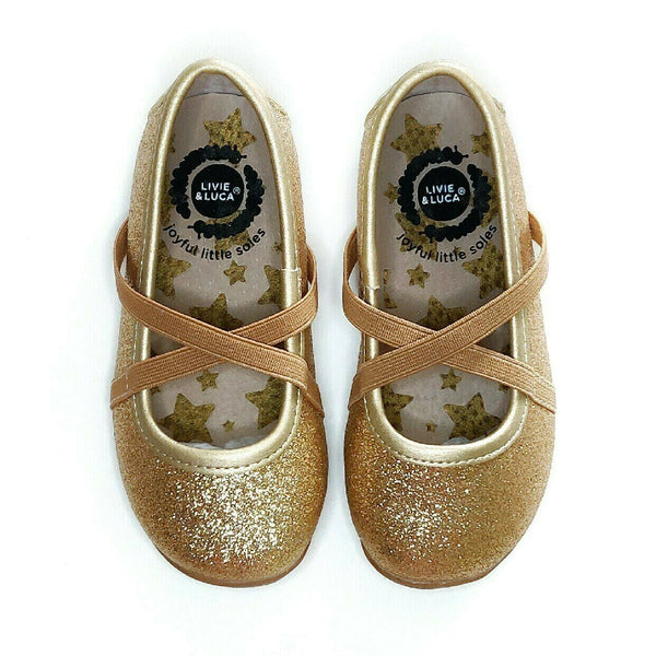 AURORA GOLD BALLET FLAT