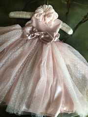 Biscotti / Kate Mack Satin Bow Dress