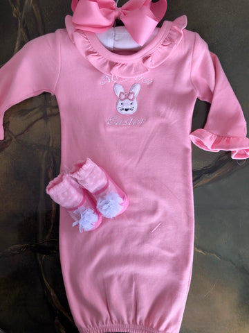MY FIRST EASTER PINK GOWN
