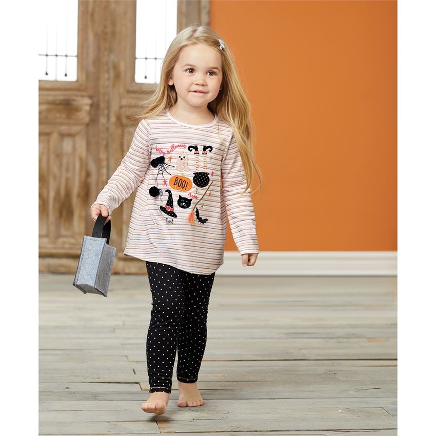 MUD PIE HALLOWEEN TUNIC & LEGGINGS