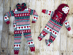 ORGANIC CHRISTMAS PAJAMAS GIRLS