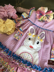 Millie Jay Easter Bunny Tunic and Ruffled Shorties