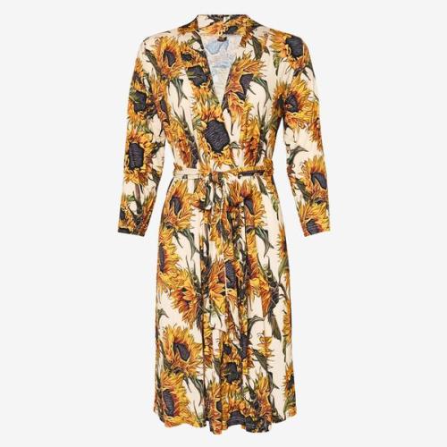 POSH PEANUT SUNFLOWER MOMMY ROBE