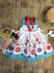 COTTON KIDS FOLK DRESS