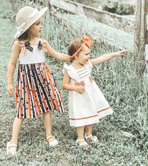 WHITE EYELET SUNDRESS