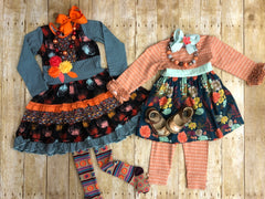 FALL FOLIAGE DRESS SET
