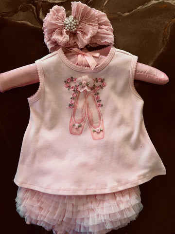 BISCOTTI/KATE MACK BALLERINA PINK 2-PIECE