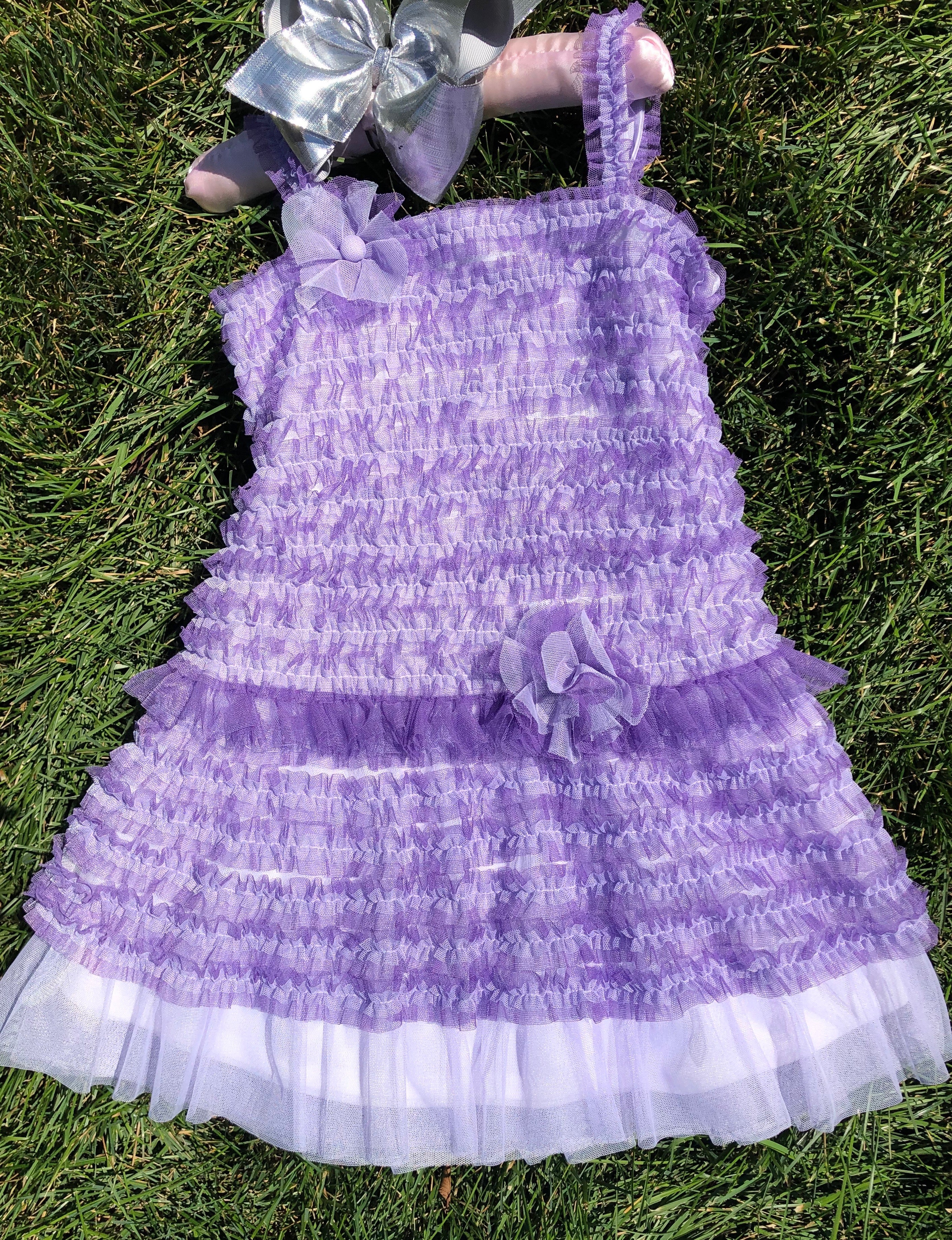 ISOBELLA and CHLOE PURPLE/LAVENDER DRESS