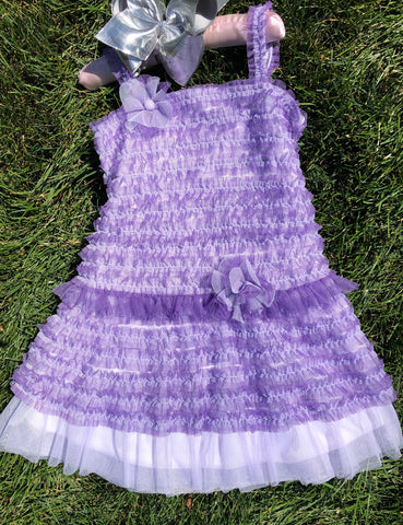 ISOBELLA and CHLOE PURPLE/LAVENDER DRESS