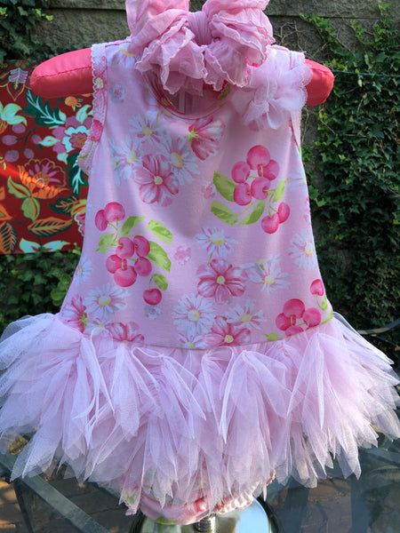 BISCOTTI CHERRY BLOSSOM DRESS