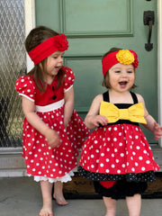 SERENDIPITY MINNIE POLKA DOT DRESS