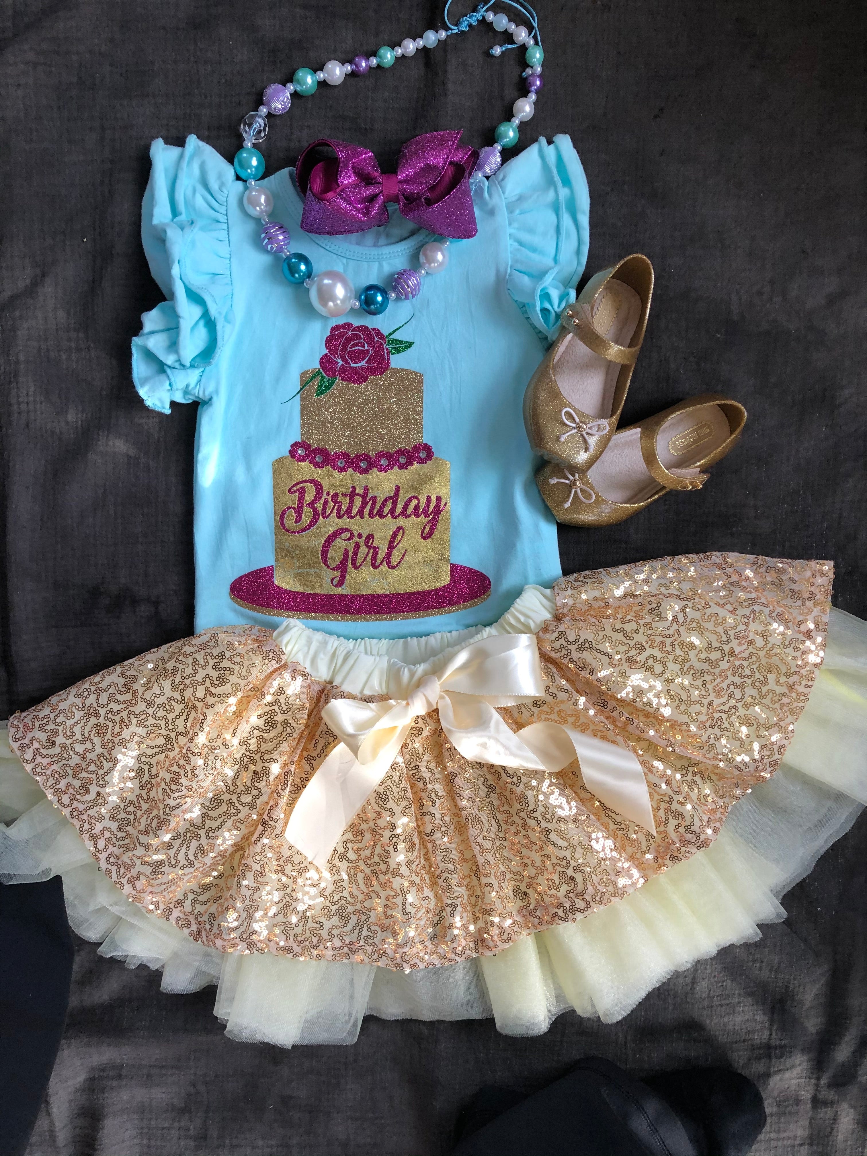 GOLD SEQUIN TUTU