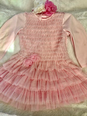 BISCOTTI LAYERS OF RUFFLES BIRTHDAY DRESS