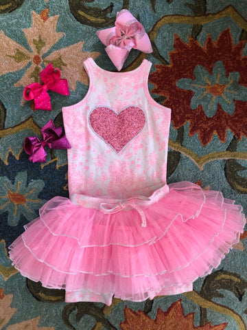 OOH LA LA HEART TUTU SET