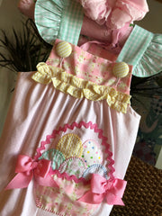 MILLIE JAY EASTER BASKET ROMPER