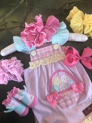 MILLIE JAY EASTER BASKET ROMPER