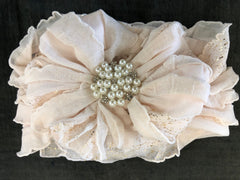 SOFT HEADBANDS WITH PEARL/RHINESTONES