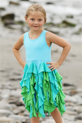 BRIGHT BLOSSOM DRESS - BACHELOR BLUE