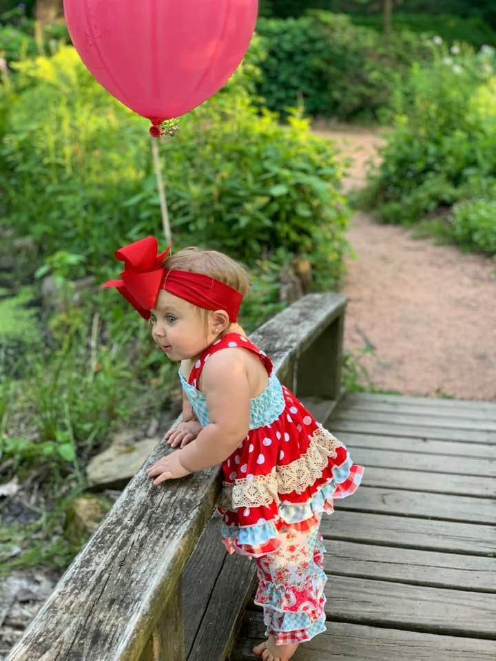 Red/white Polka Dot 2-piece