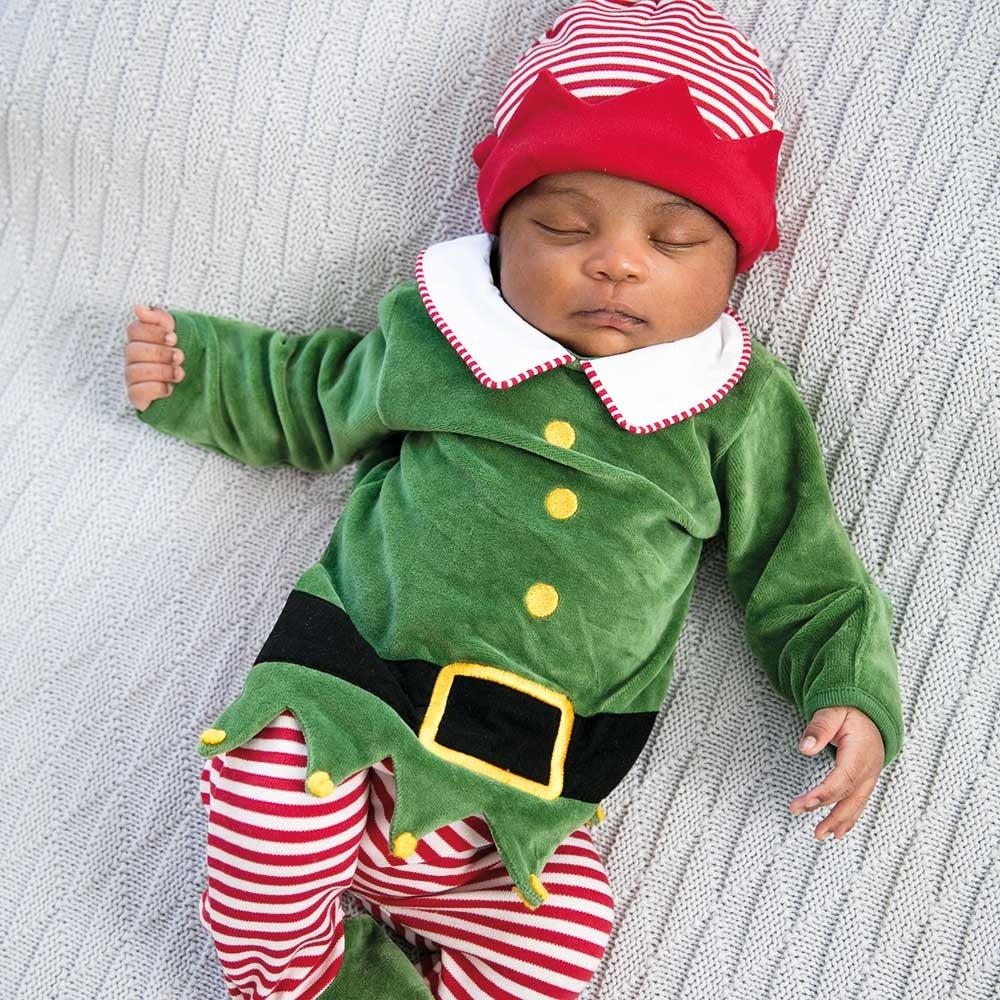2-PIECE ELF ROMPER SET