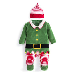 2-PIECE ELF ROMPER SET