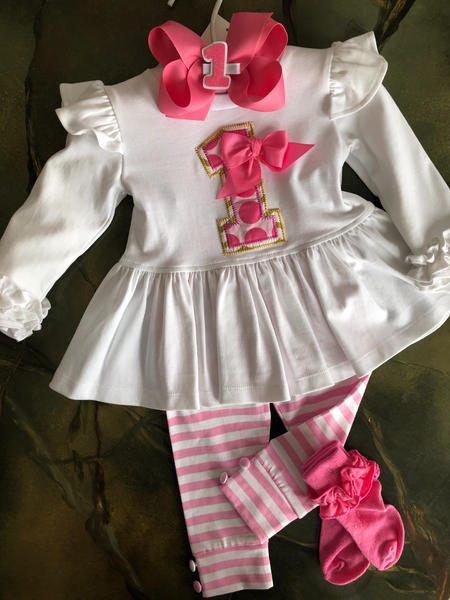 FIRST BIRTHDAY 2-PIECE SET
