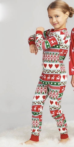 ORGANIC CHRISTMAS PAJAMAS GIRLS