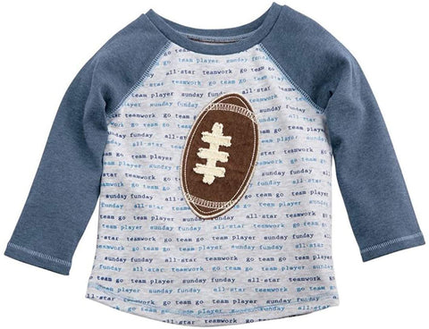 MUD PIE SUNDAY FUNDAY FOOTBALL TEE