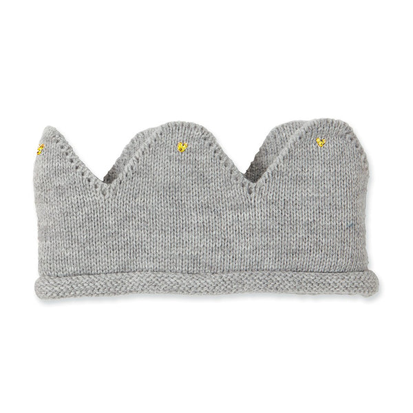 GRAY CROWN EAR WARMERS