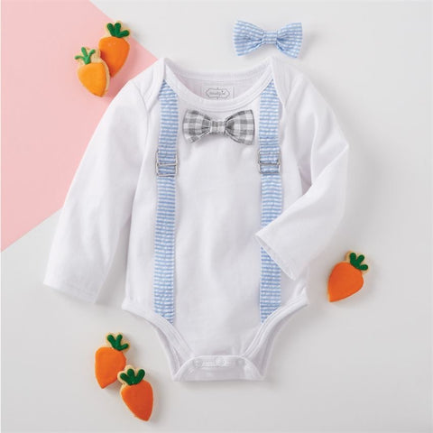 Mud Pie Onsie with changeable Bow Tie