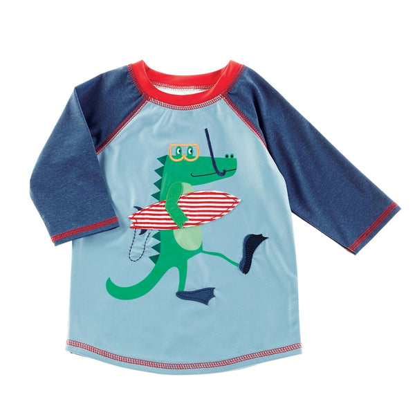 MUD PIE ALLIGATOR RASH GUARD