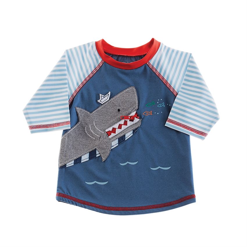 MUD PIE SHARK RASHGUARD