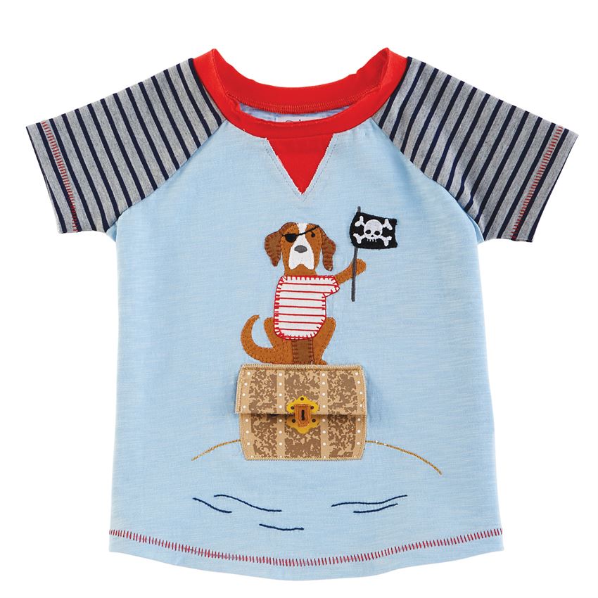 MUD PIE PUPPY PIRATE TEE